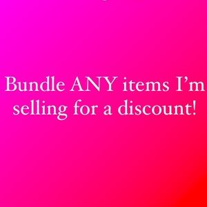 BUNDLE AND SAVE!